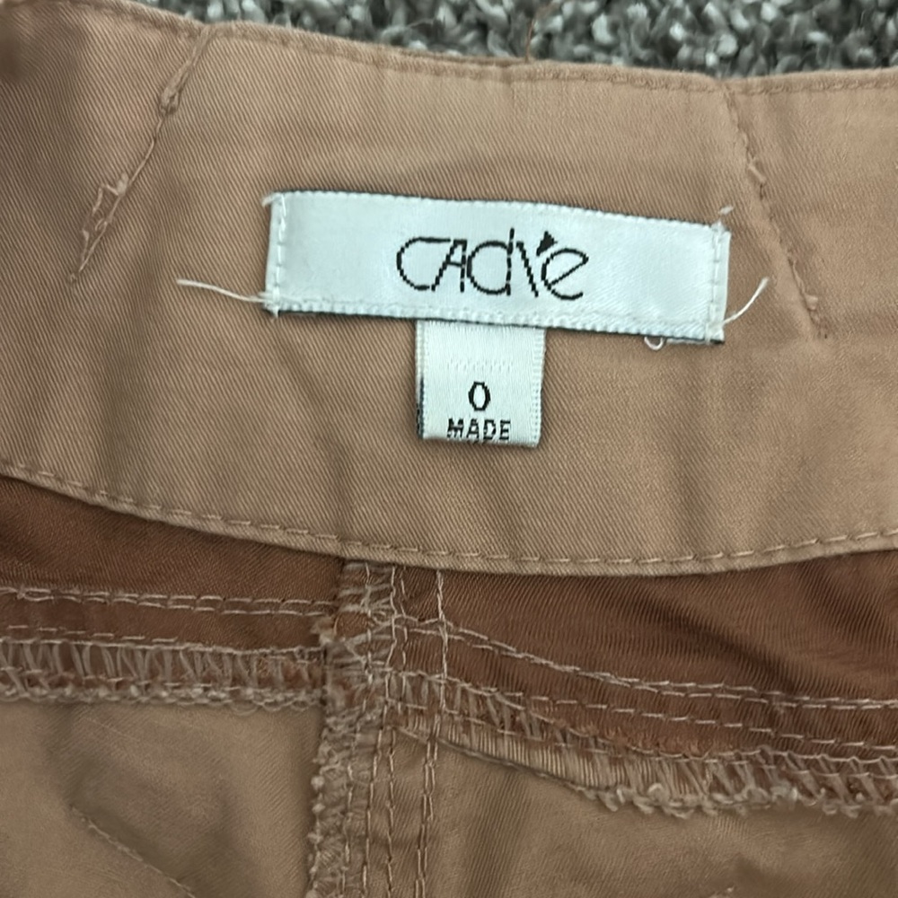 Pre Loved Cache Capris Pants. Brown, Size 0. - image 7